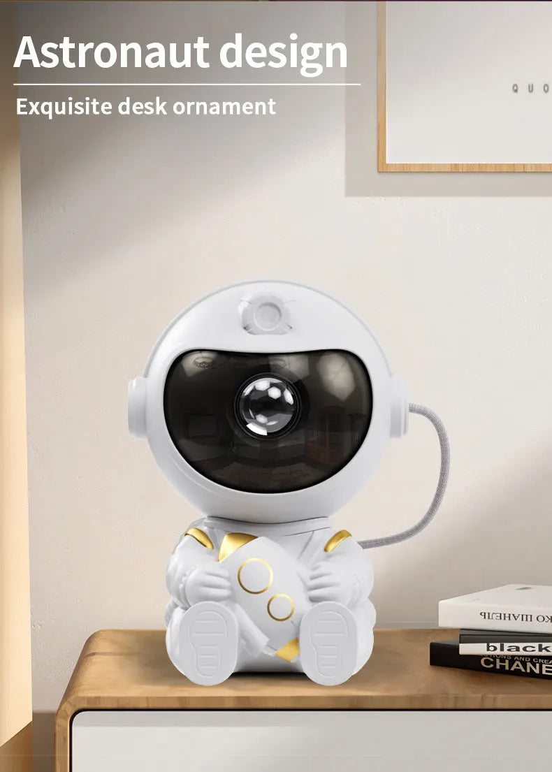Astronaut Galaxy Star Projector Night Light