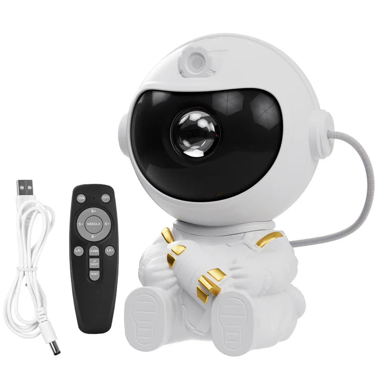 Astronaut Galaxy Star Projector Night Light