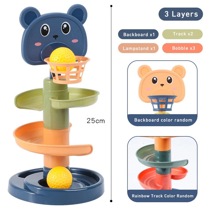 Animal Spin & Stack Baby Learning Tower