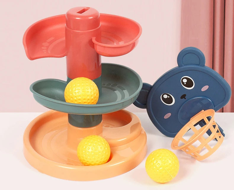 Animal Spin & Stack Baby Learning Tower