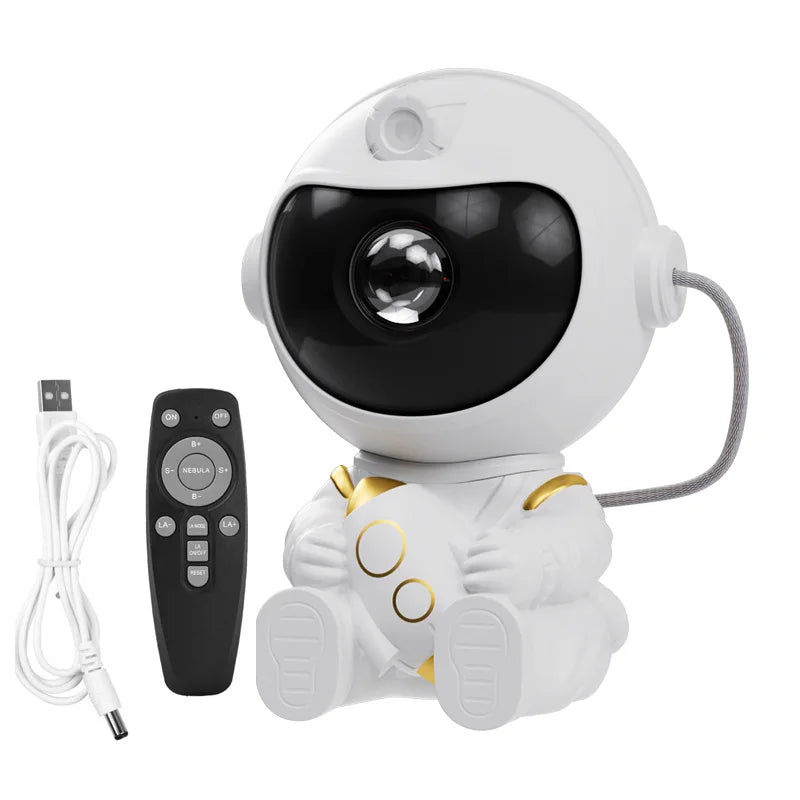 Astronaut Galaxy Star Projector Night Light