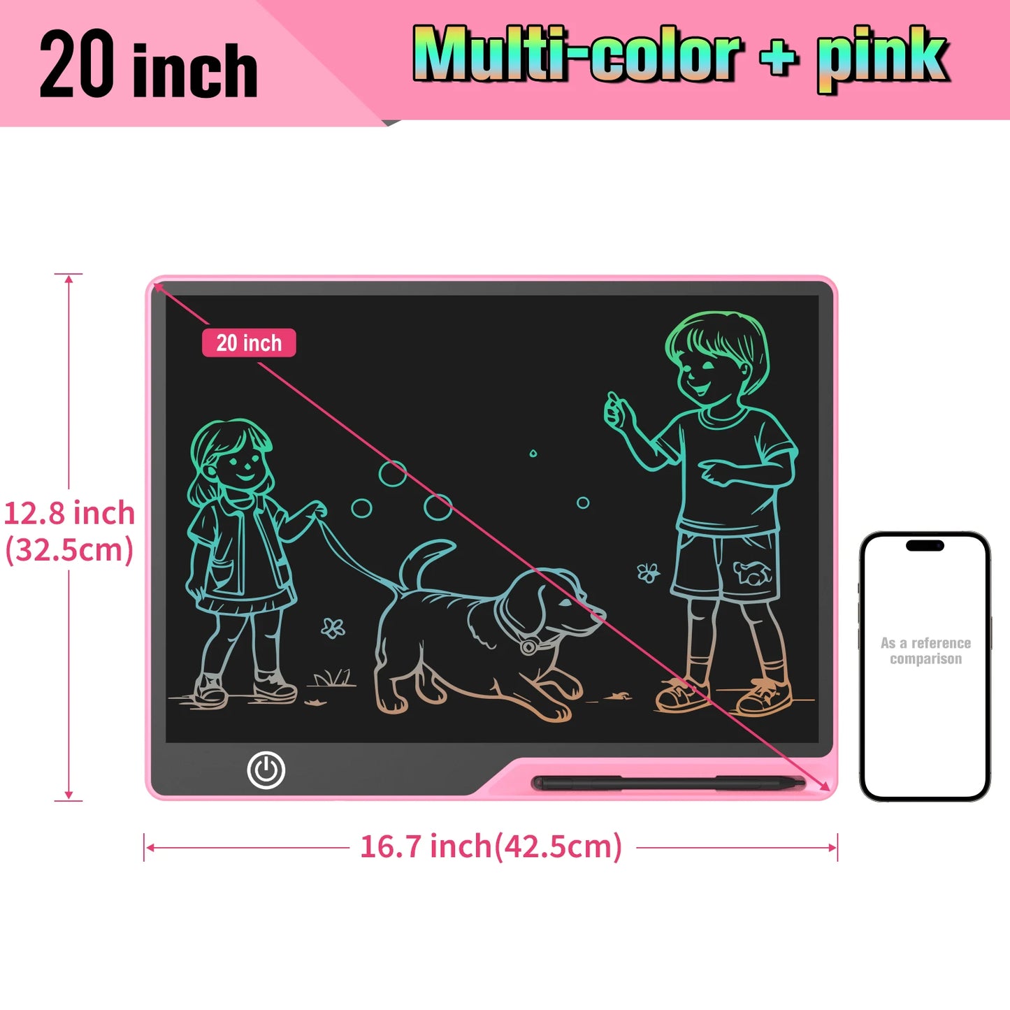 LCD Writing Tablet- Kids Drawing Board