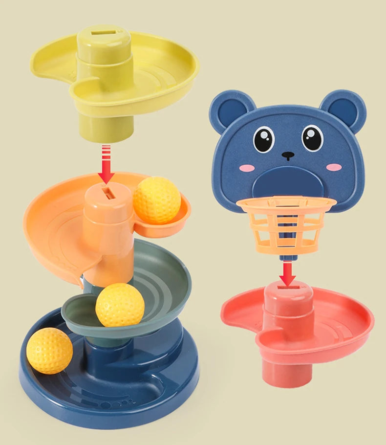 Animal Spin & Stack Baby Learning Tower