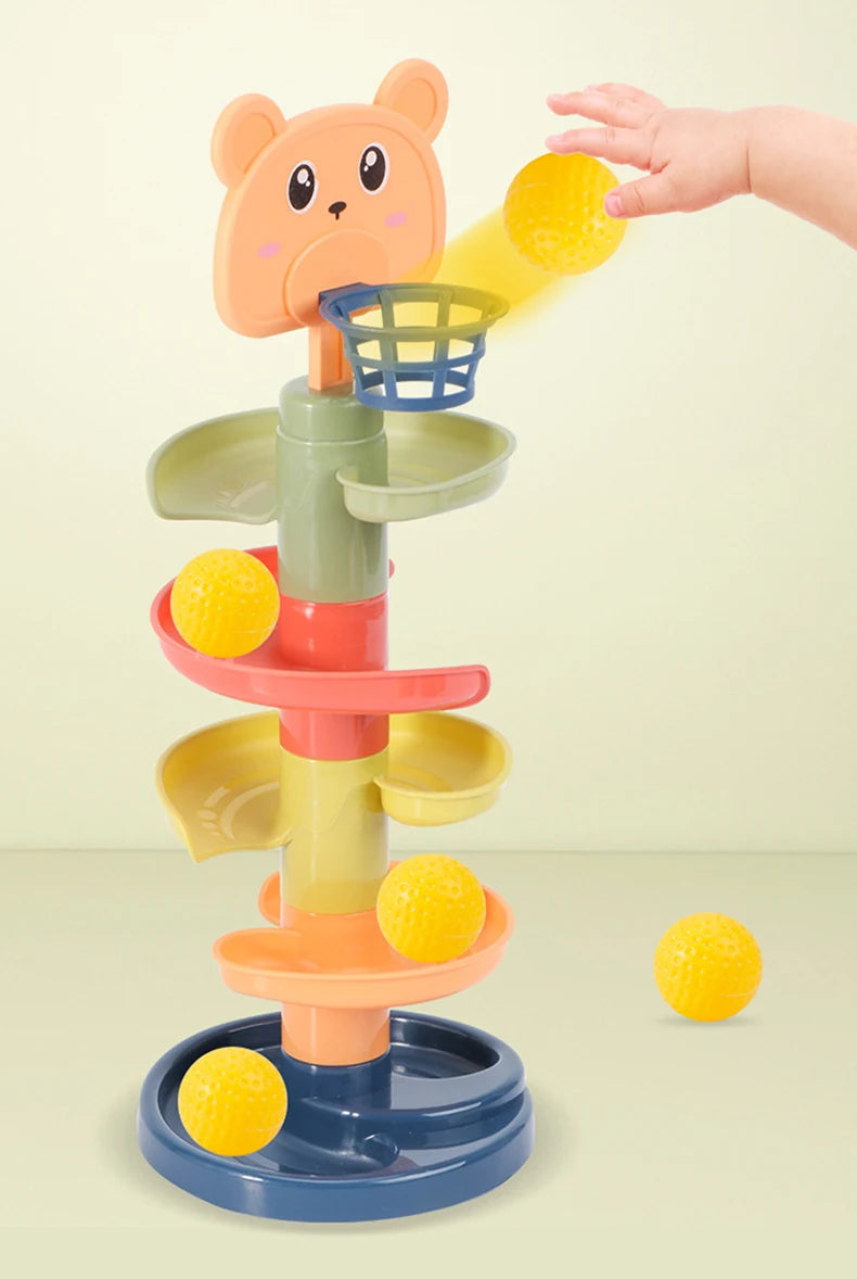 Animal Spin & Stack Baby Learning Tower